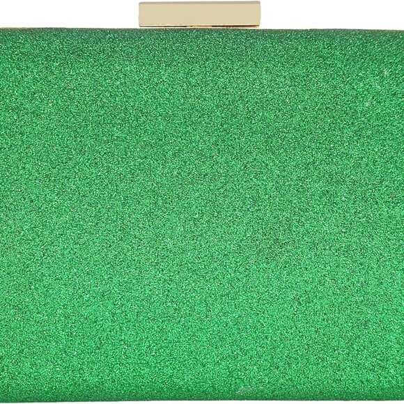 Rhinestone Clutch Purses for Women Evening Wedding Formal - Round Pearl Clasp Ha - Picture 2 of 7